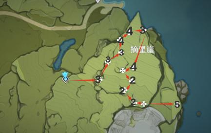 原神塞西莉亚花全采集路线