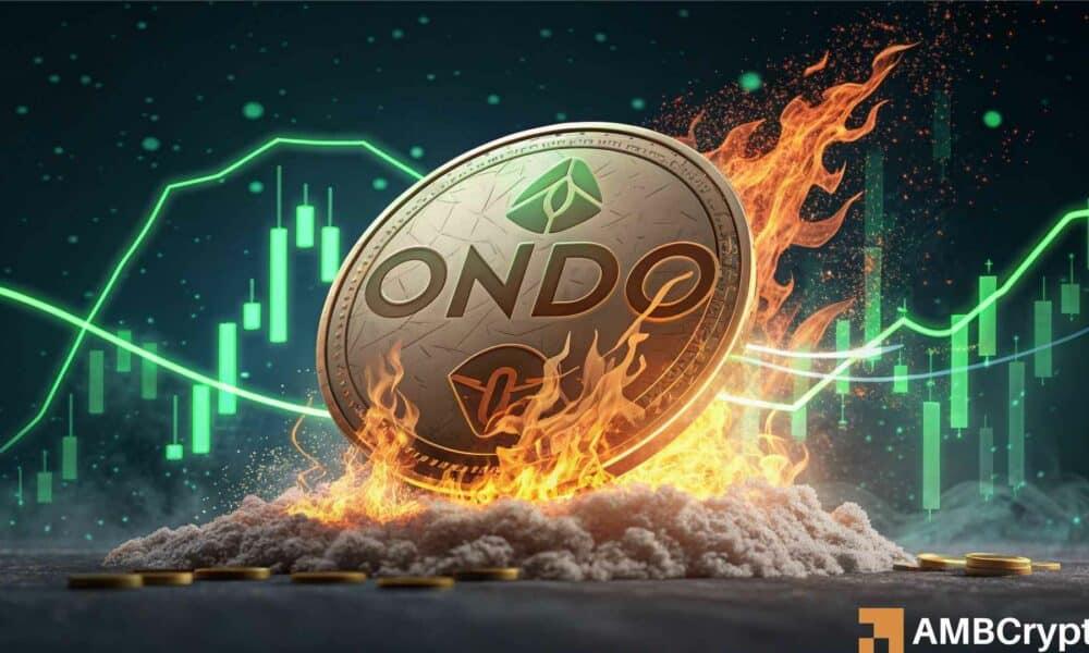 ONDO 关注 1.10 美元，因为两个关键领域一致：接下来是 16% 的反弹吗？