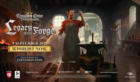 《天国拯救2》DLC铁匠遗产9月9日发售 可以自己设计房子了