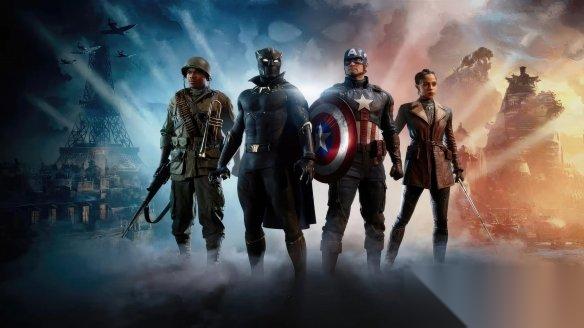 《漫威1943》早期开发截图流出 黑豹勇闯九头蛇据点