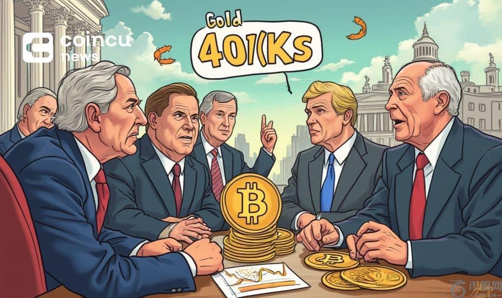 美国立法者敦促美国证券交易委员会在退休计划中实施加密货币