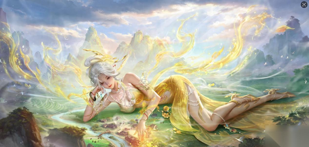 魔域金秋幻兽原画解析 双面山神 三刃形态 茶馆或暗藏玄机