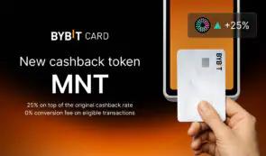 Bybit Card & Pay：额外 MNT 现金返还和免手续费消费