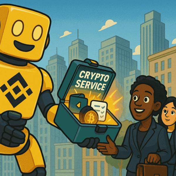 币安为传统机构推出加密货币即服务