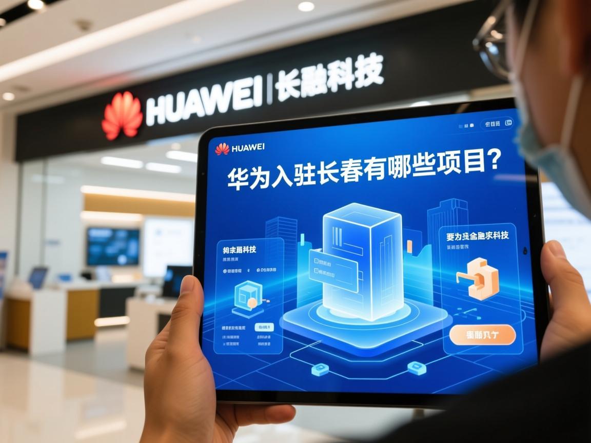 华为入驻长春有哪些项目