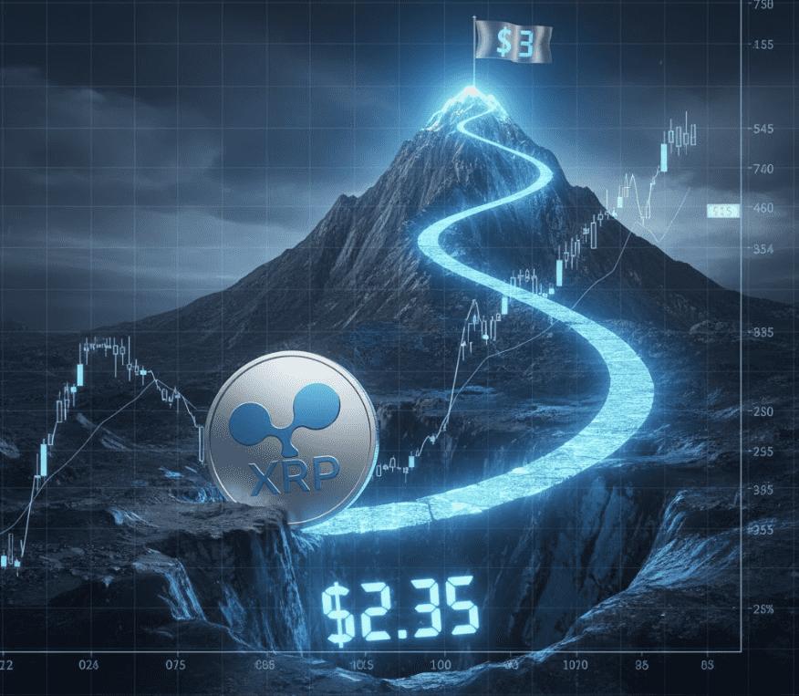 XRP 价格预测：11 月前跌至 2.35 美元后反弹至 3 美元