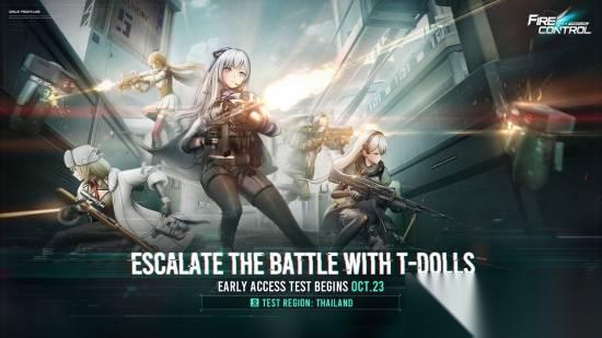 10月23日泰国抢先体验少女前线新作 存档继承且将扩测