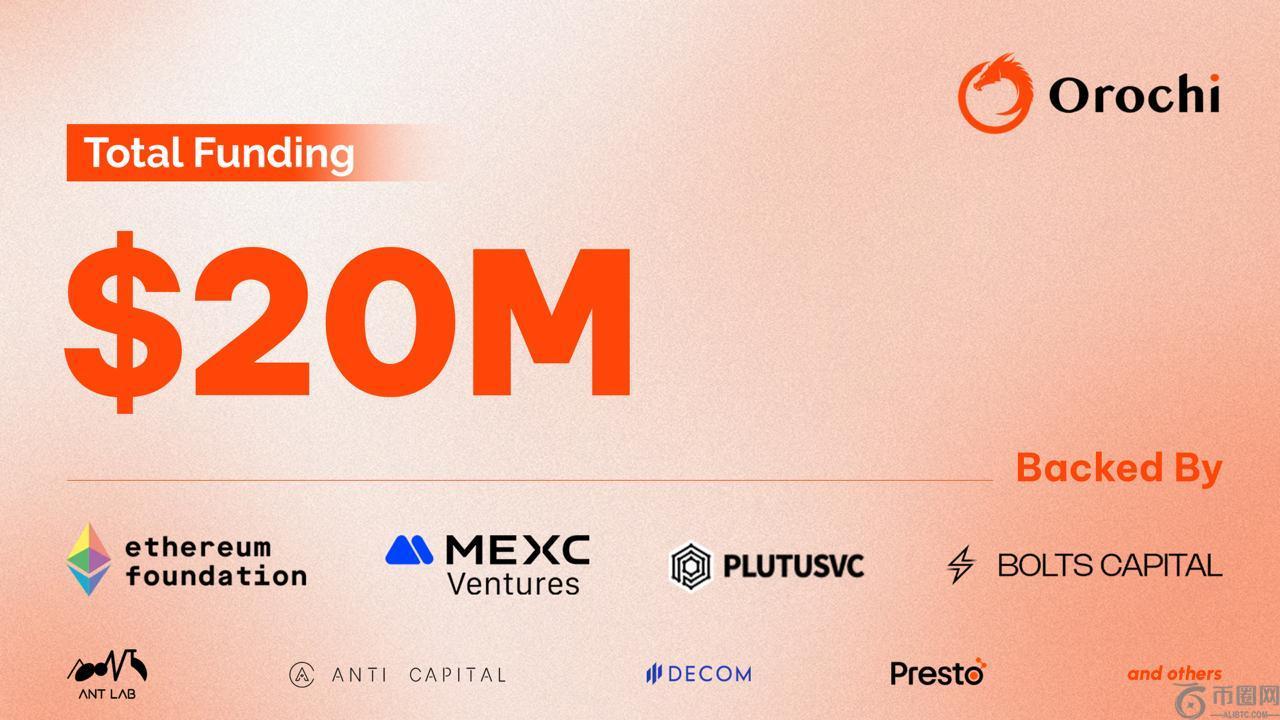 Orochi Network 获得额外 800 万美元融资，总融资额达到 2000 万美元，为 RWA 提供可验证数据基础设施支持