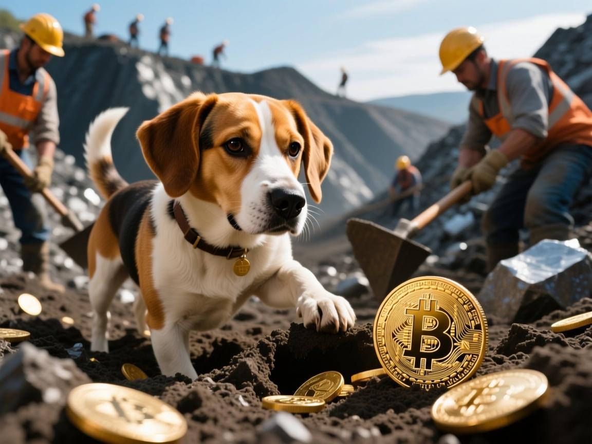 狗狗币的开采难度，从一挖一个到全民矿工的演变