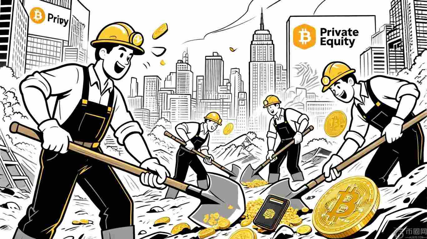 私募股权的“镐与铲”：加密基础设施的新淘金热