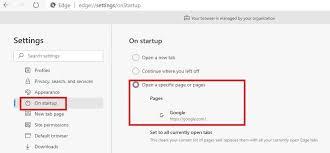 Edge浏览器如何自动打开上次未关闭页面