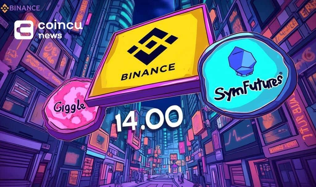 Binance 将 Giggle Fund 和 SynFutures 添加到交易平台