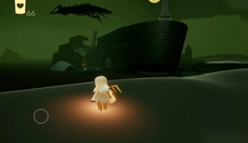 光遇怎么从墓地飞到峡谷终点