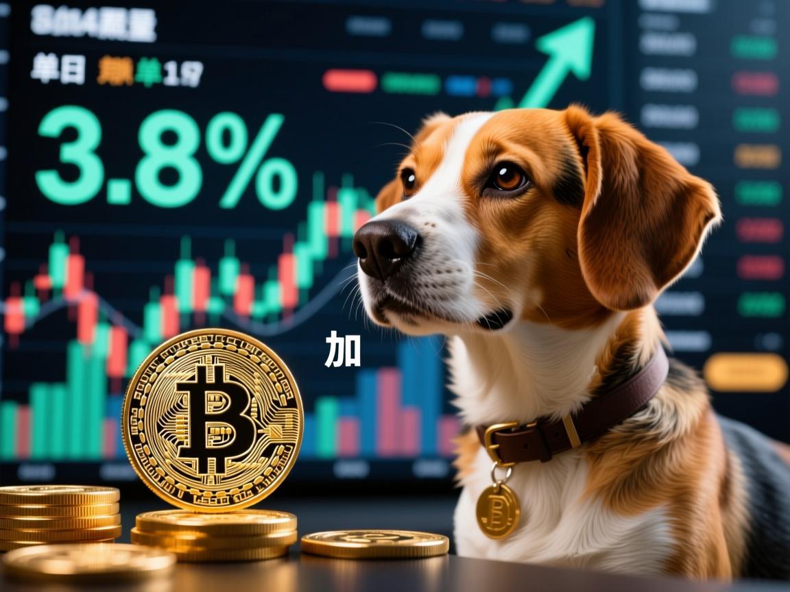 狗狗币交易量单日飙升38%加密市场再掀波澜