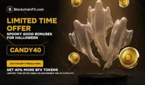 最佳加密货币预售，万圣节特惠 40% 奖励：BFX 为何比 TRX 和 BNB 更值得购买