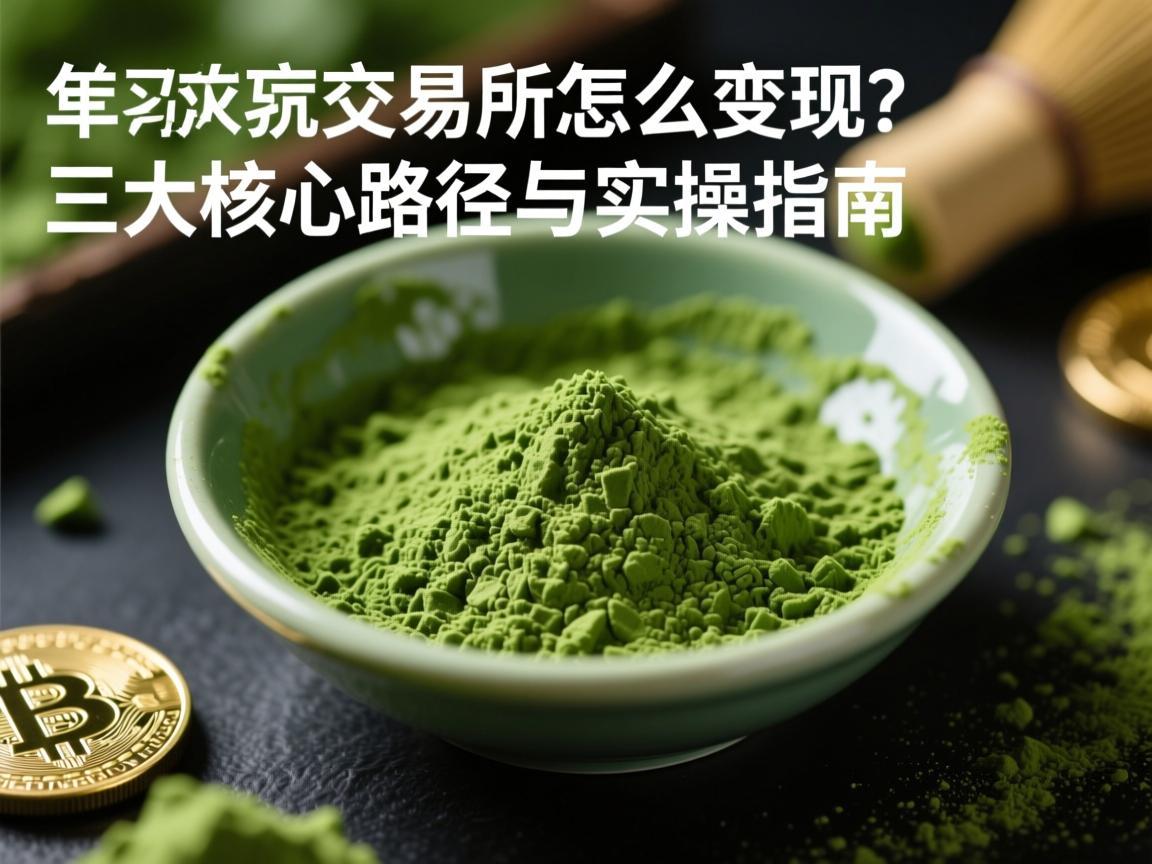 抹茶交易所怎么变现 三大核心路径与实操指南
