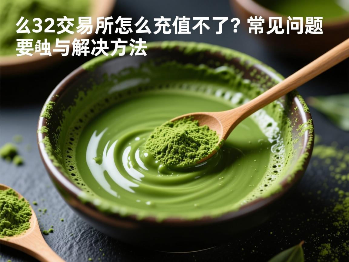 抹茶交易所怎么充值不了 常见问题与解决方法