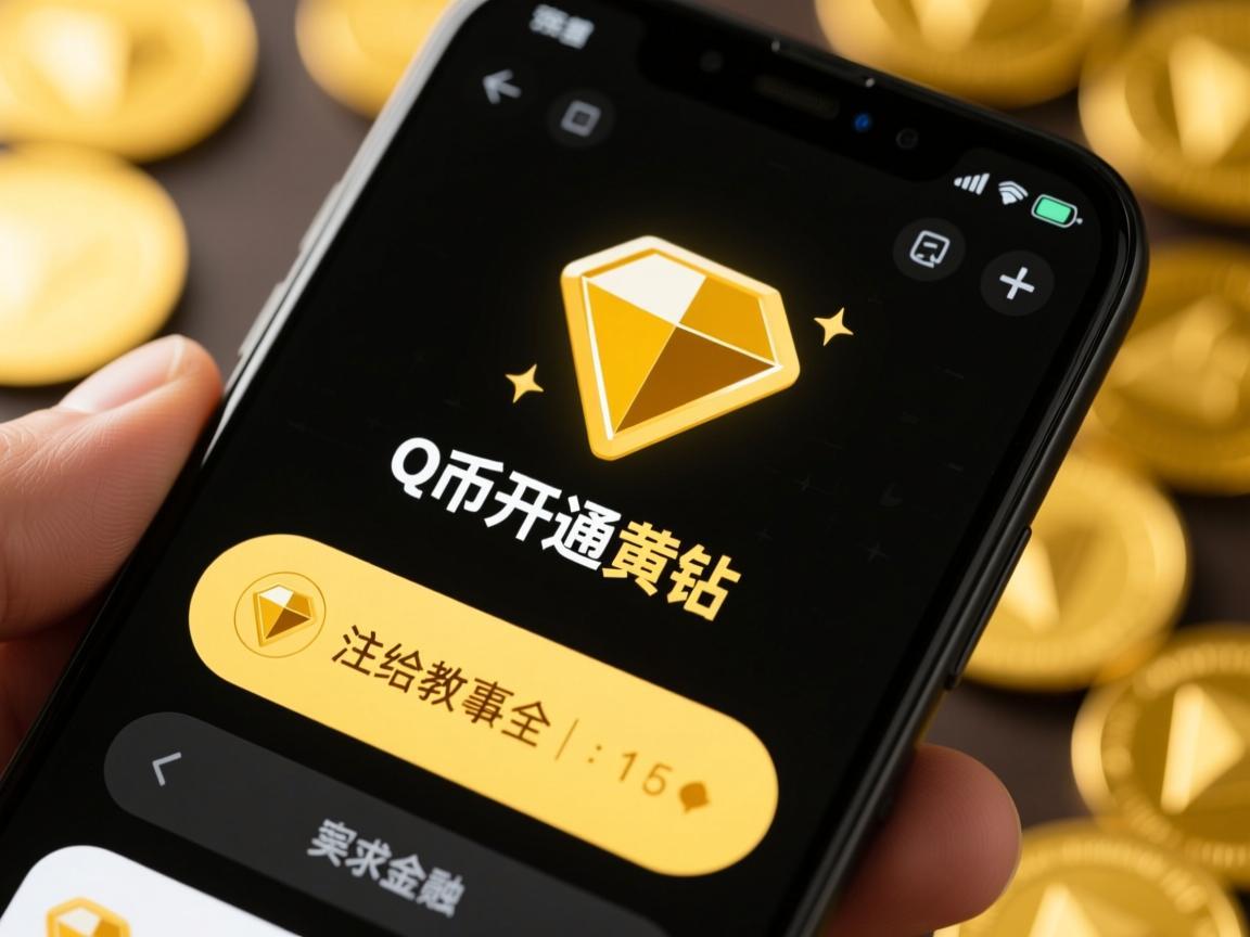 安卓设备如何使用Q币开通黄钻 详细教程与注意事项