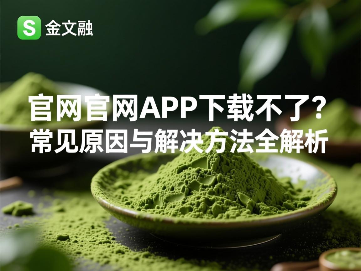 抹茶官网APP下载不了 常见原因与解决方法全解析