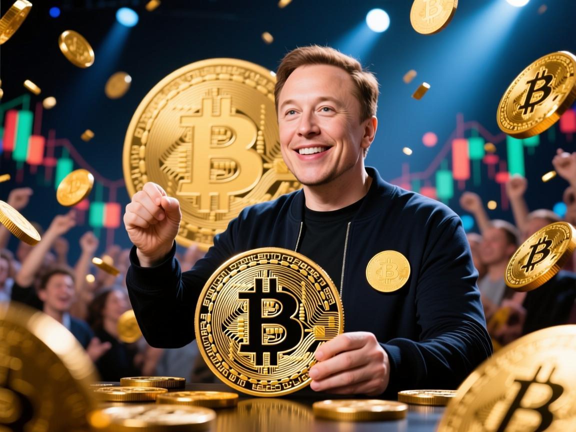 马斯克持续为狗狗币站台，从玩笑到信仰的加密货币狂欢