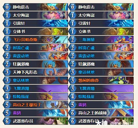 炉石传说穿越时间流打脸萨卡组代码分享