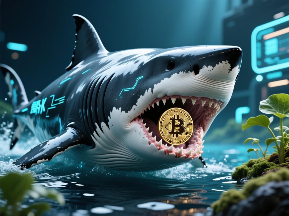 SHARKS在币圈，从巨鲸到生态捕食者的地位解析