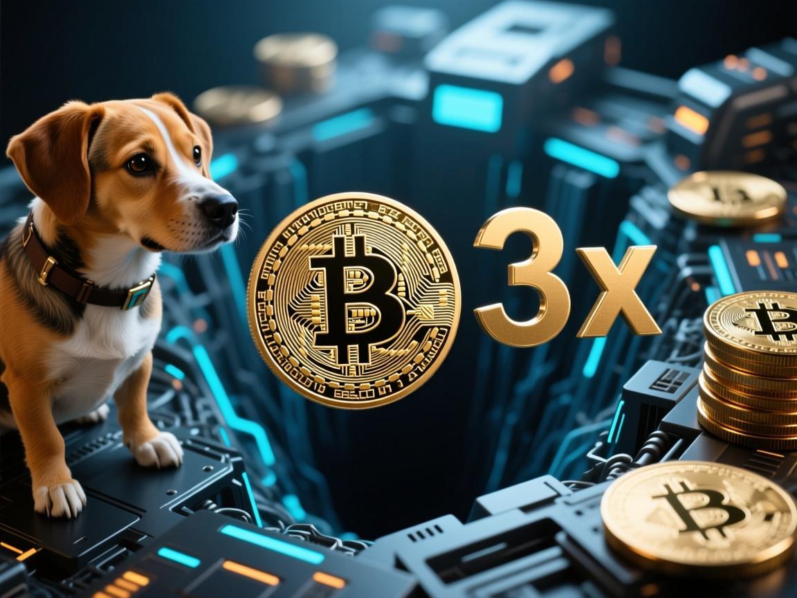 狗狗币杠杆3x，高收益诱惑与风险深渊的博弈