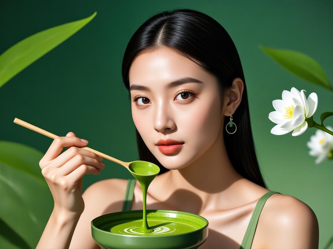 当抹茶遇上美妆，一场清新与治愈的数字邂逅