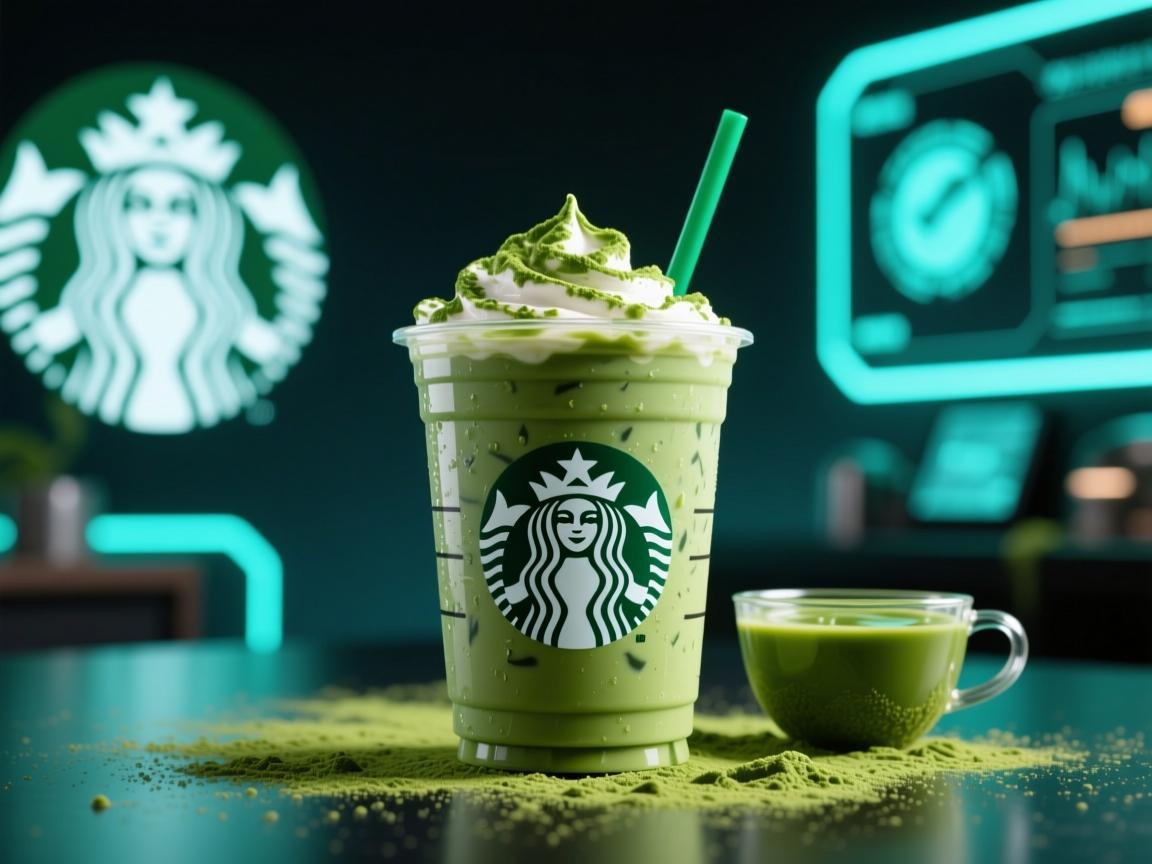 当抹茶遇见星巴克，一杯数字茶香的沉浸式体验