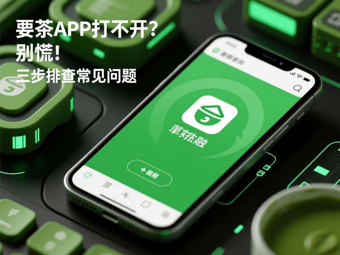 抹茶APP打不开 别慌！三步排查常见问题