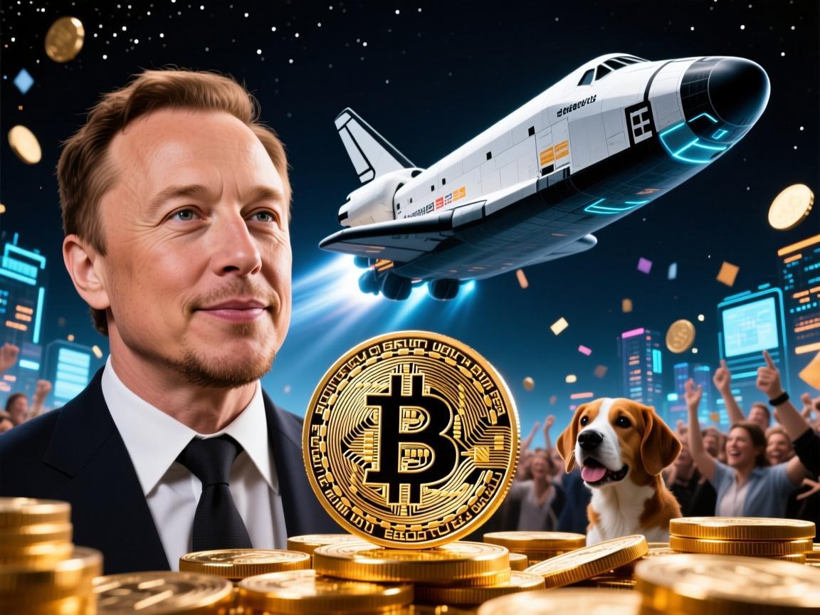 狗狗币、马斯克与星舰，一场互联网狂欢的跨界叙事