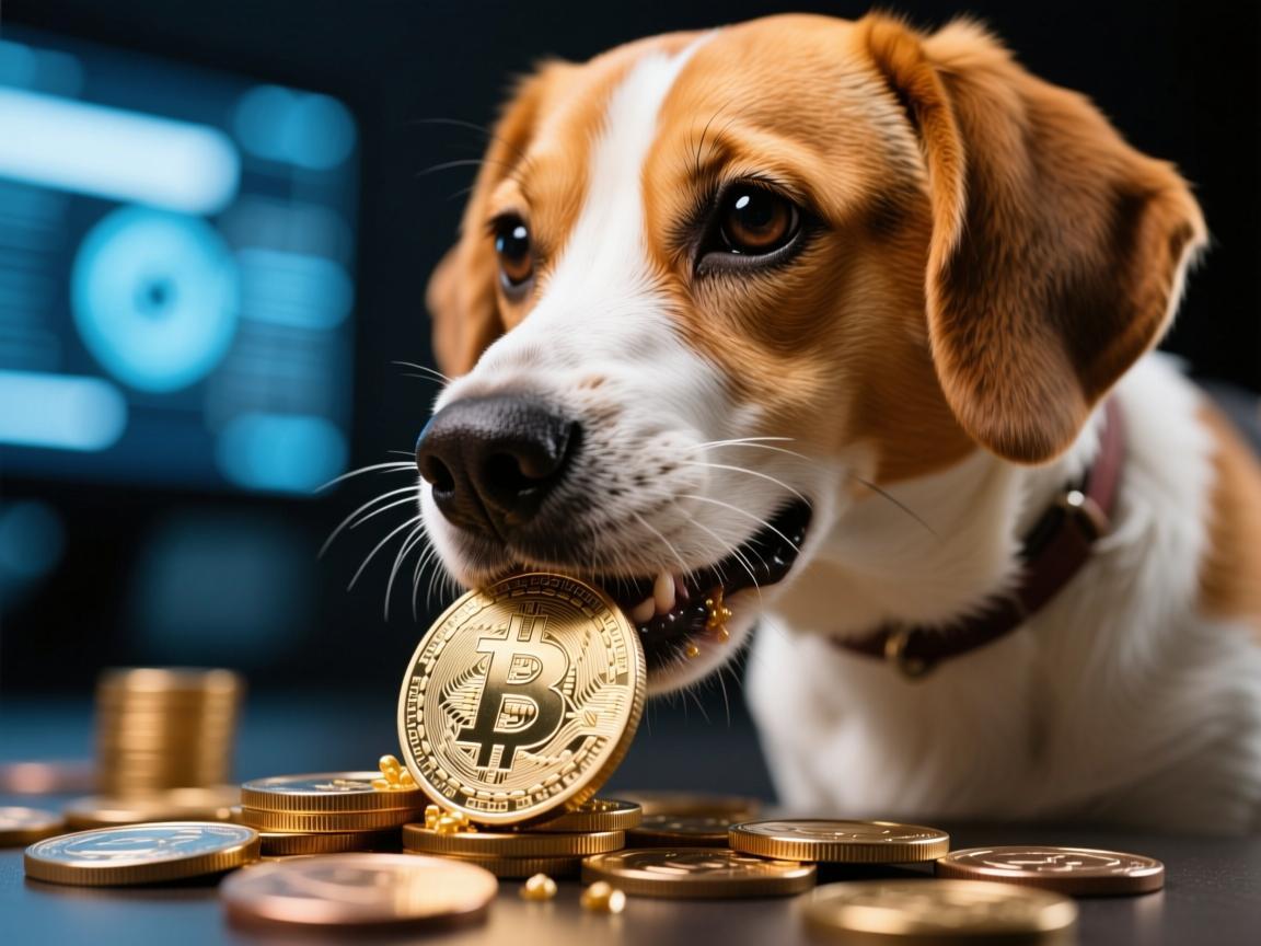 狗狗把纪念币吃了