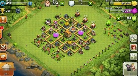 部落冲突6本最强防御阵型2021 部落冲突6本最强防御阵型2021链接