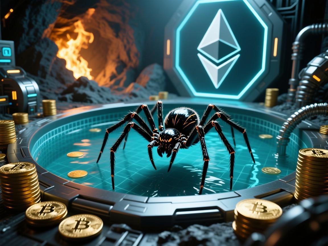 蜘蛛池以太坊采矿，原理、风险与未来展望