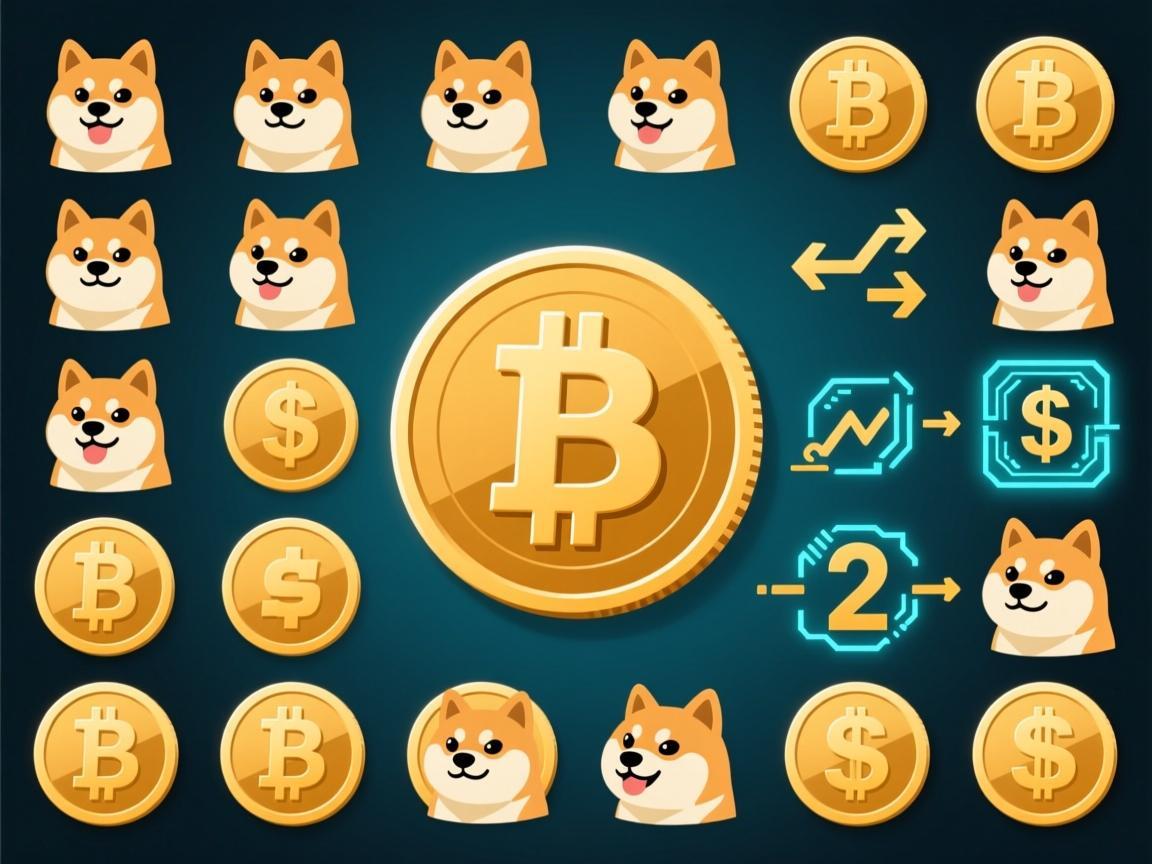 第三版狗狗币图标大全，从柴犬到数字符号的进化