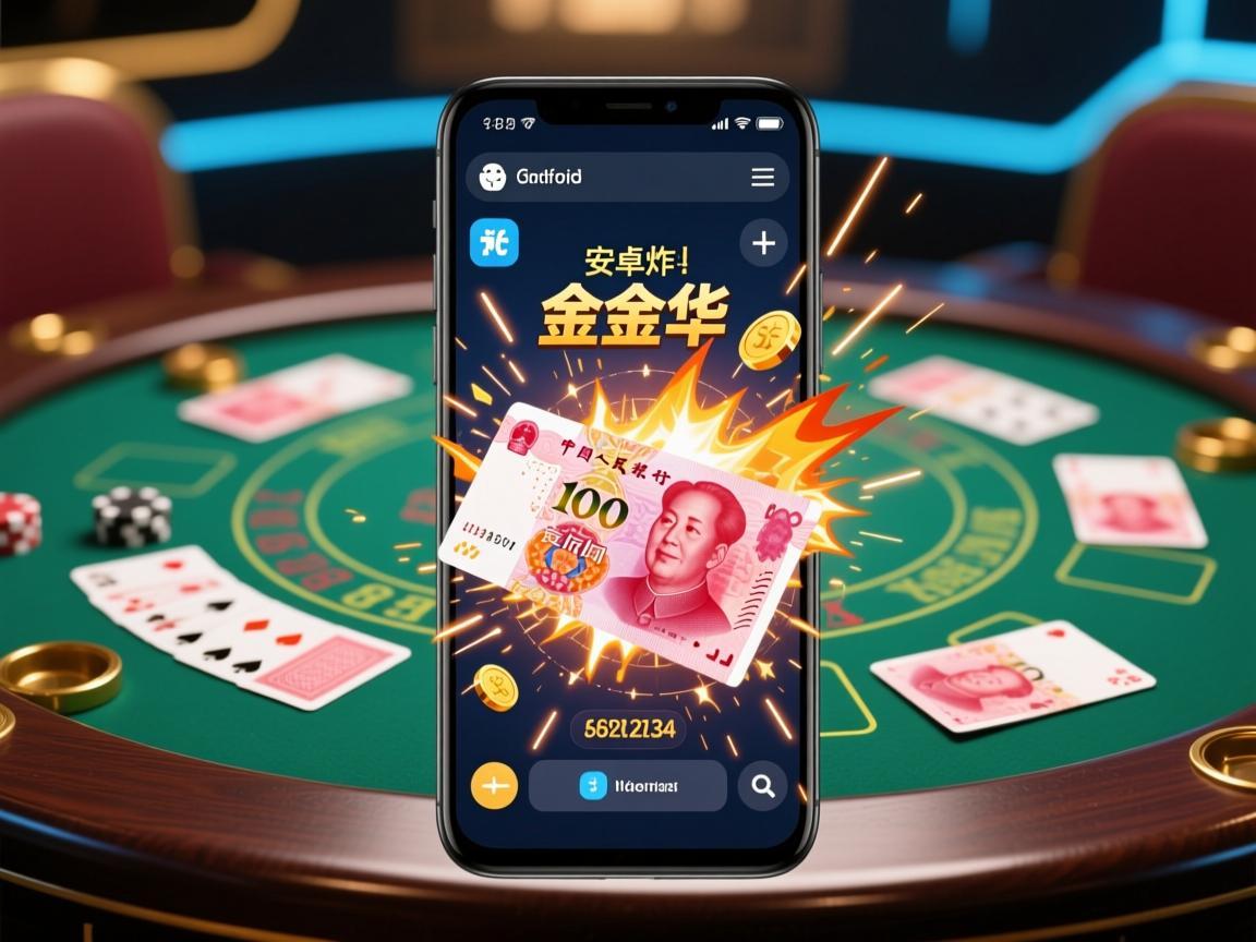 安卓手机炸金花，人民币流动的数字牌桌