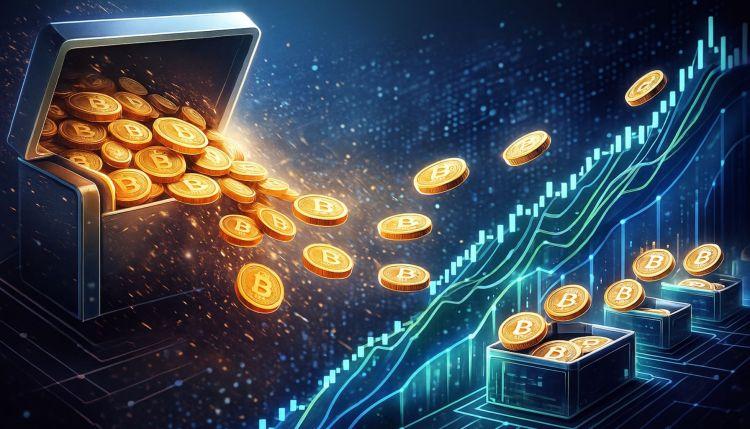 6.3万枚比特币从长期钱包流出：投机性短期买盘激增