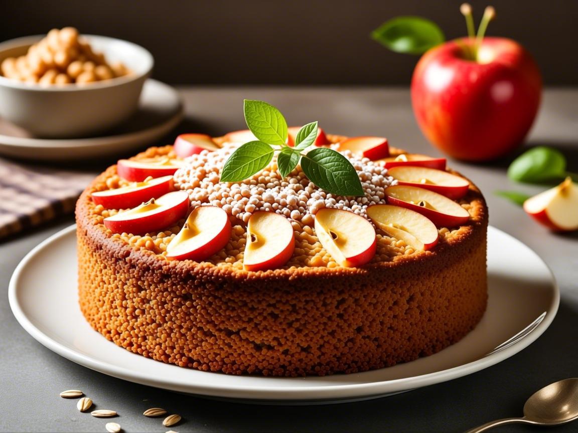 欧燕麦苹果蛋糕，温暖朴素的北欧风味