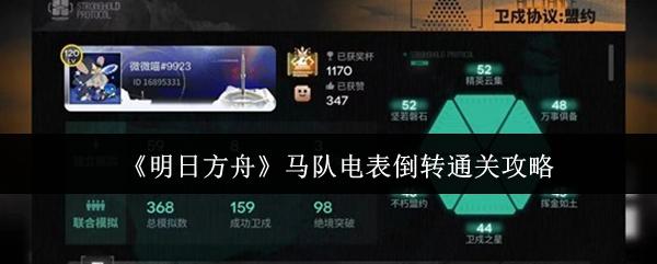 明日方舟 马队电表倒转通关攻略
