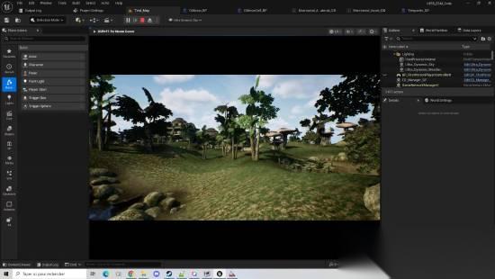 虚幻5.6炸裂 粉丝移植 上古卷轴3 地图 画质飞跃
