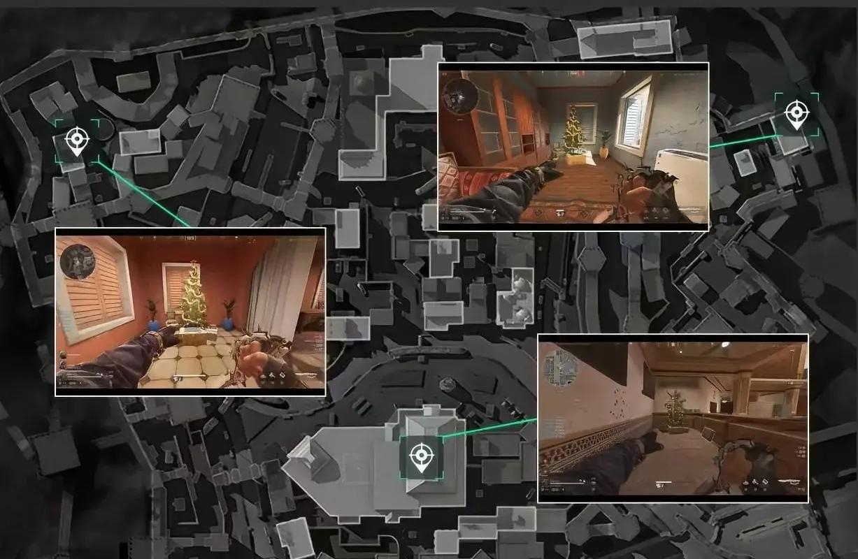 三角洲行动航天基地平安树在哪