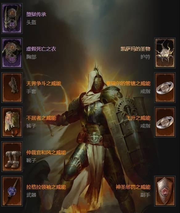 暗黑4S11圣骑士自走飞翼流BD推荐