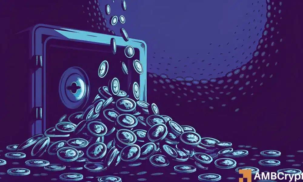 稳定币正从交易所撤出——而交易员们并未趁低吸纳。