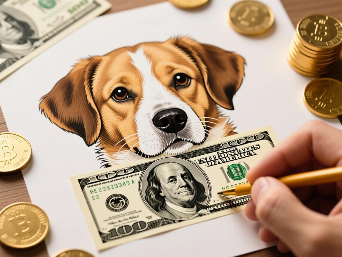 如何画狗狗冥币图，一份充满温情的创作指南