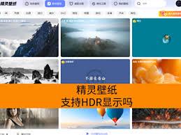 精灵壁纸是否支持自定义上传壁纸