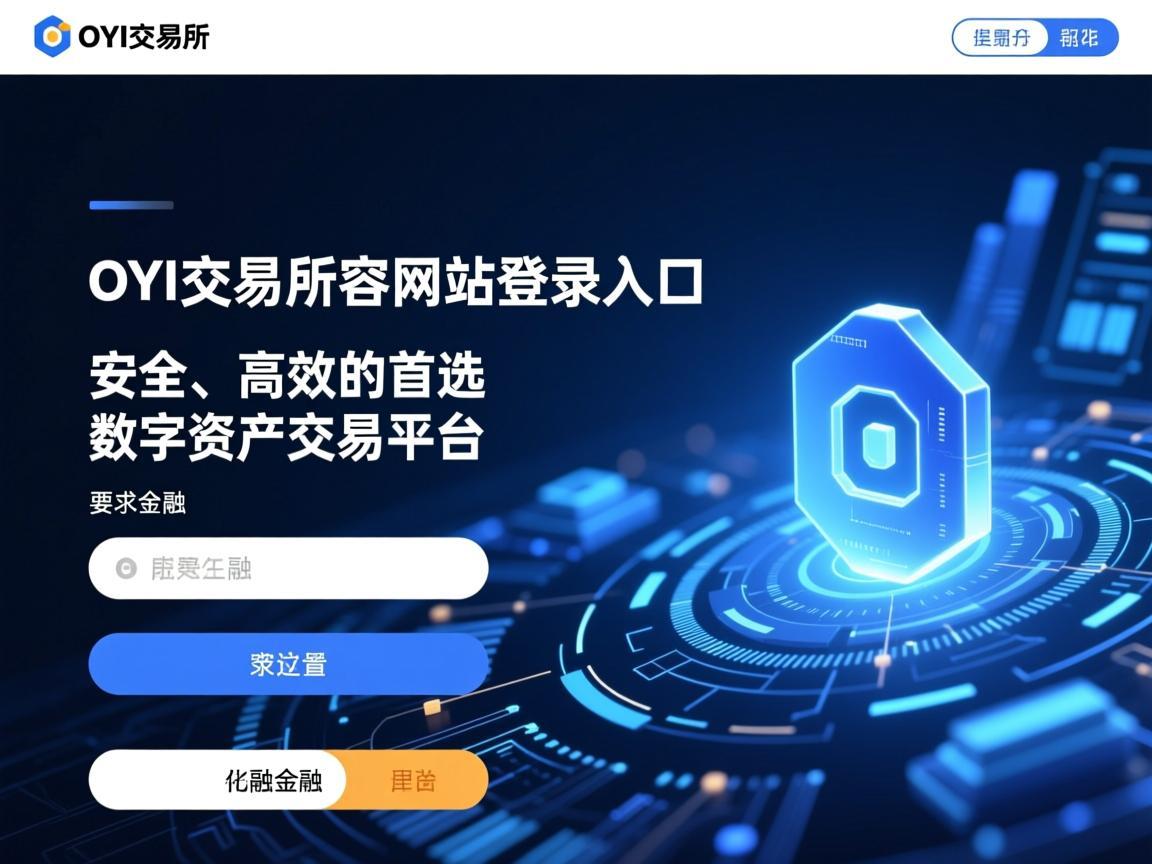 OYI交易所官方网站登录入口，安全、高效的首选数字资产交易平台