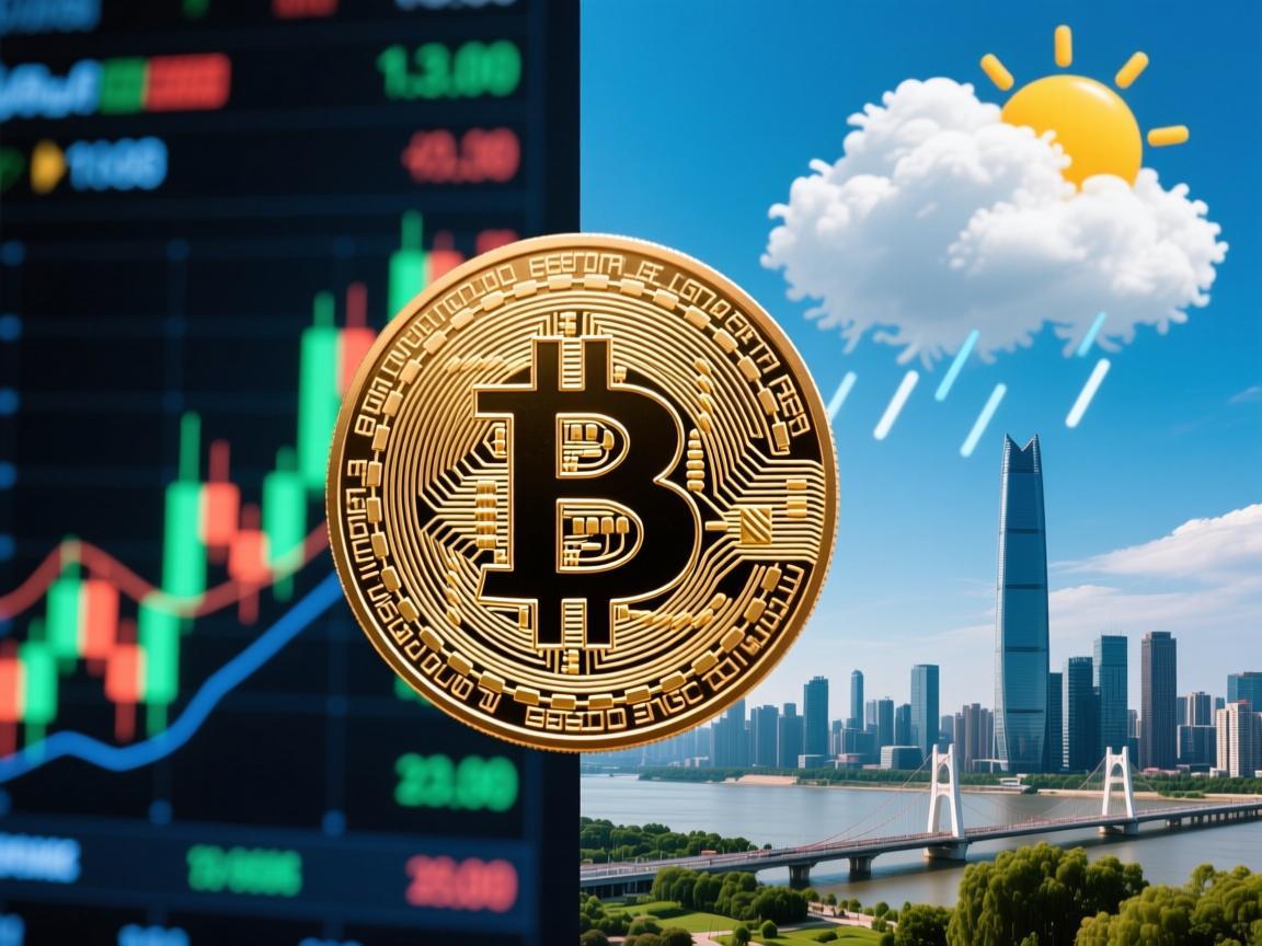 比特币价格与武汉天气，一场数字与自然的双重变奏