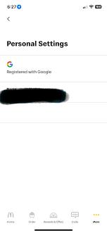 麦当劳app如何修改名字