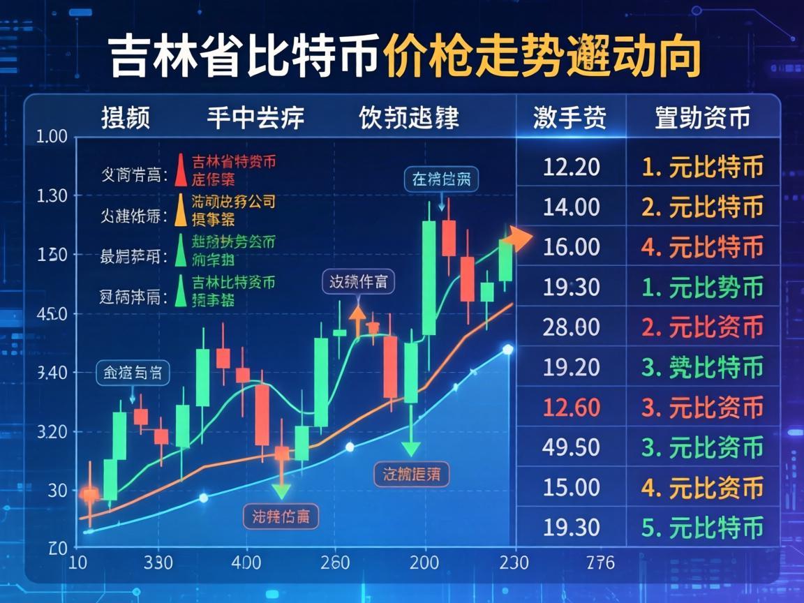 吉林省比特币价格走势表，数字货币市场的新动向