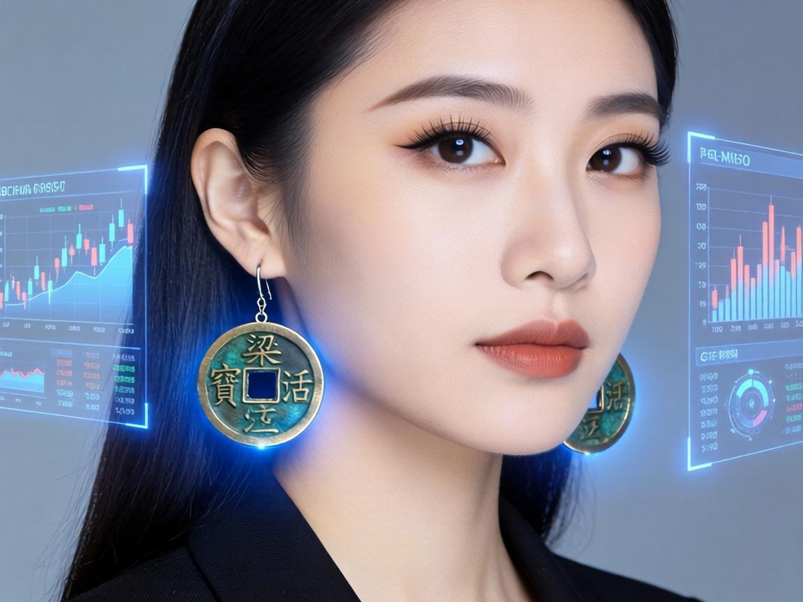 梁友安古币耳环，穿越时空的时尚传奇